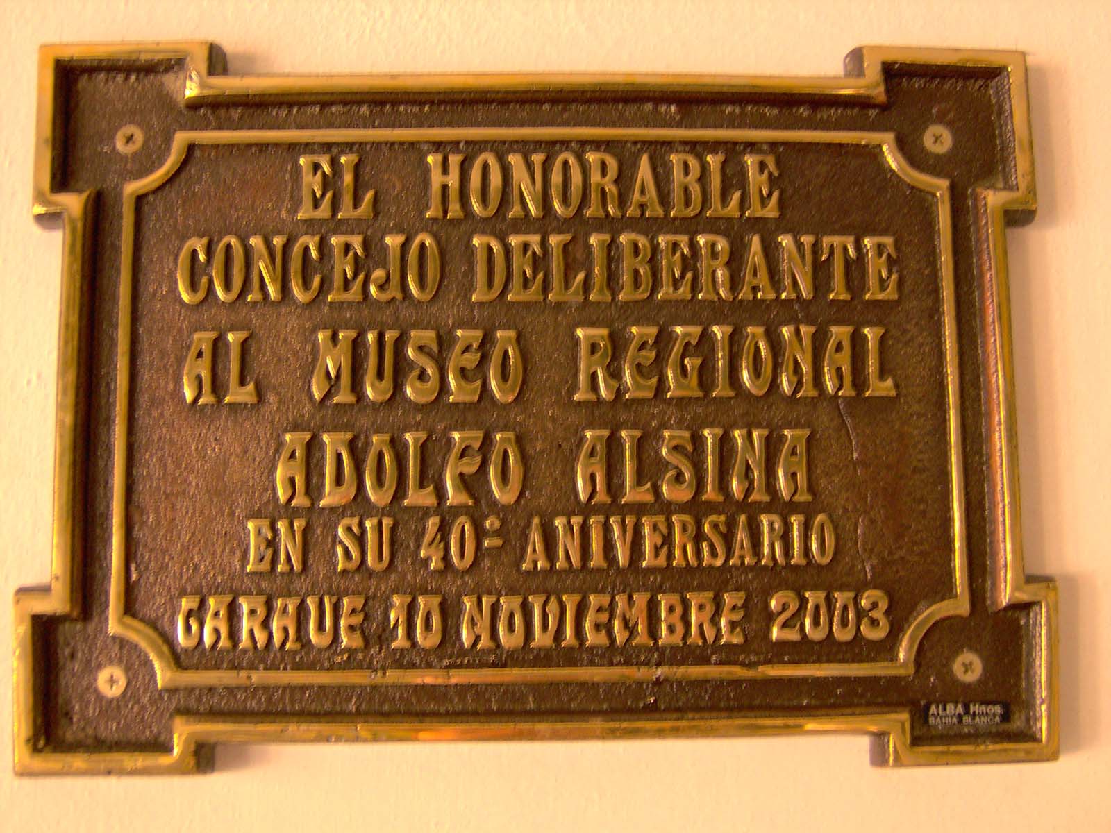 Nuestra Historia - Museo Dr. Adolfo Alsina - Carhué