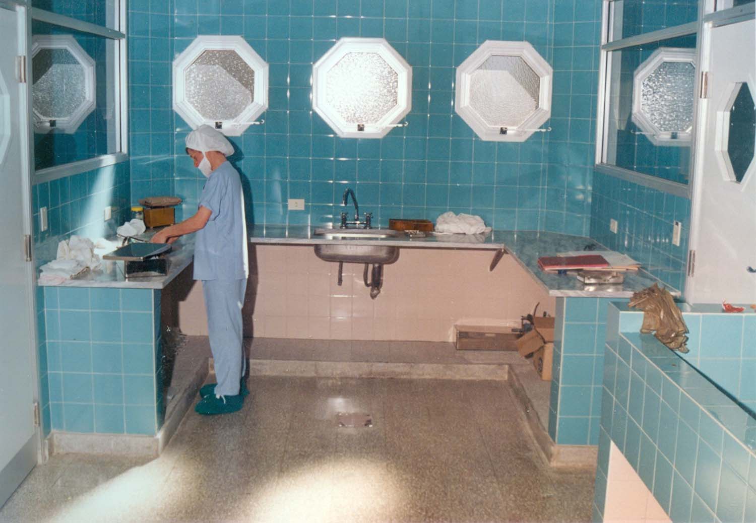 1991 Inauguración Hospital San Martin - Cuidados Intensivos