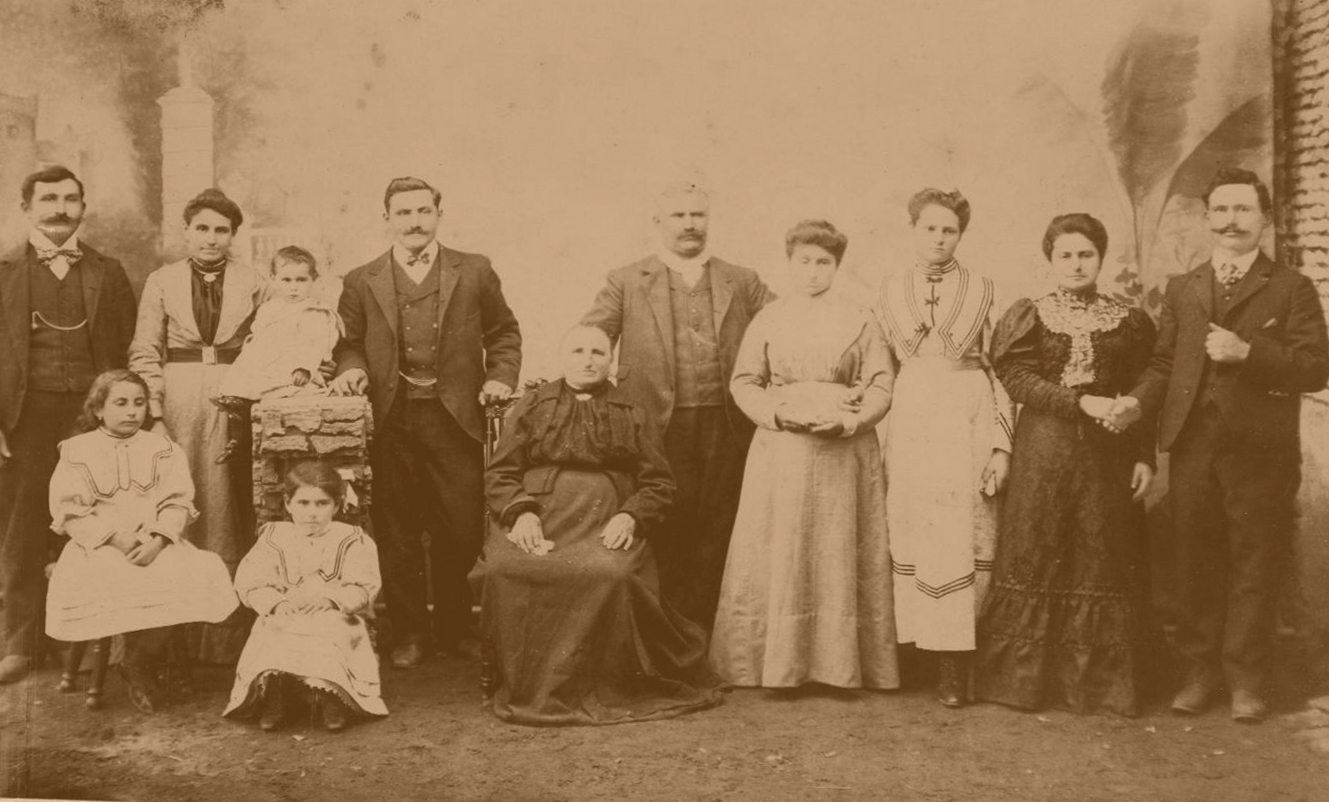 antonio cricco y familia 1904 carhue