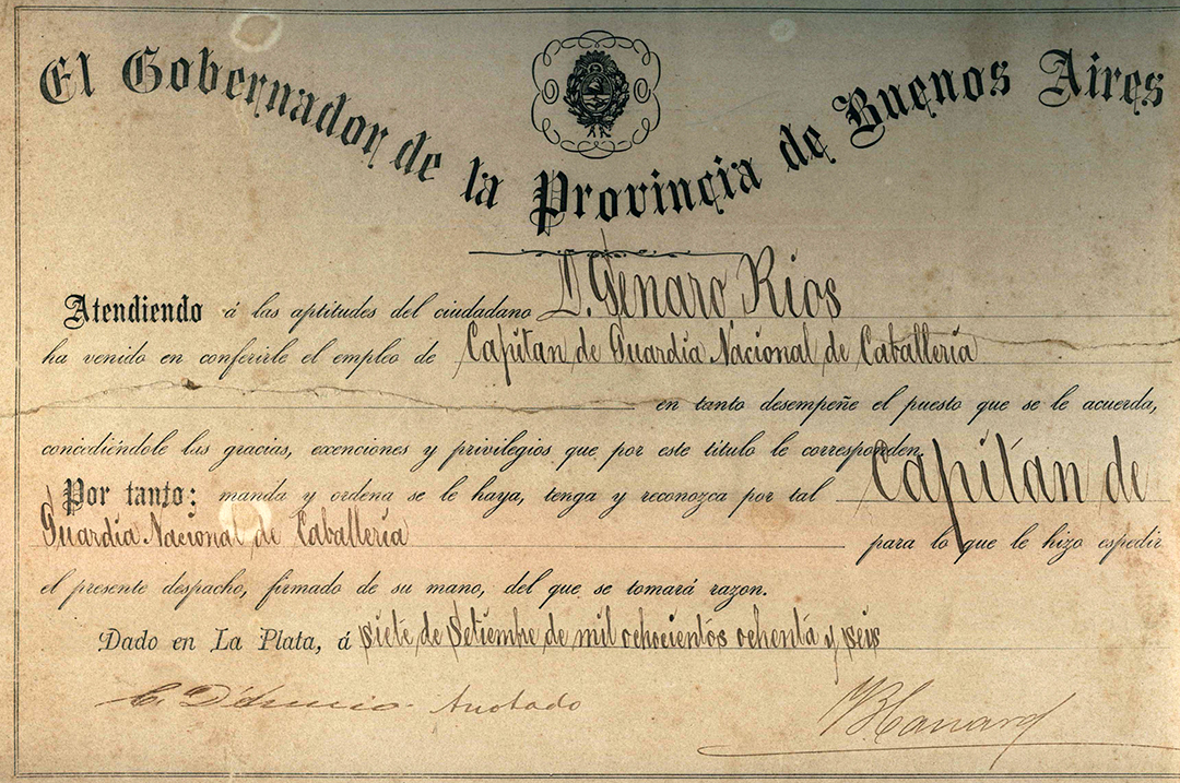 genaro rios la concepcion unzue carhue 