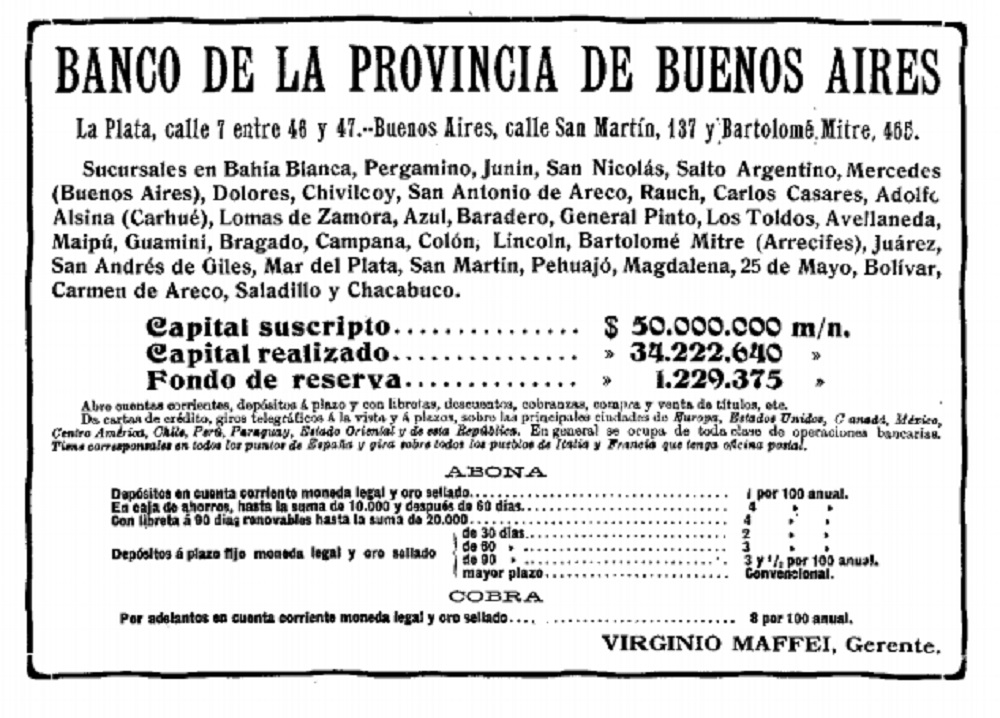 BANCO PROVINCIA CARHUE