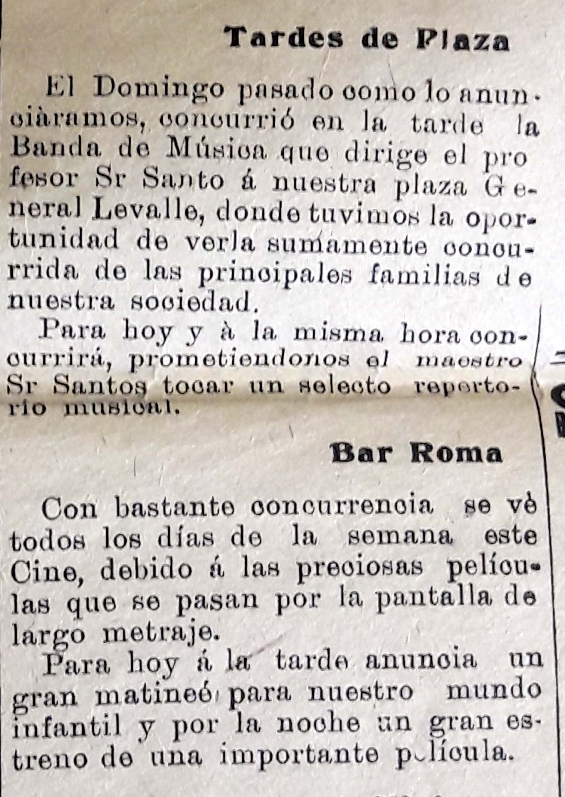 BANDA MUNICIPAL CARHUE 