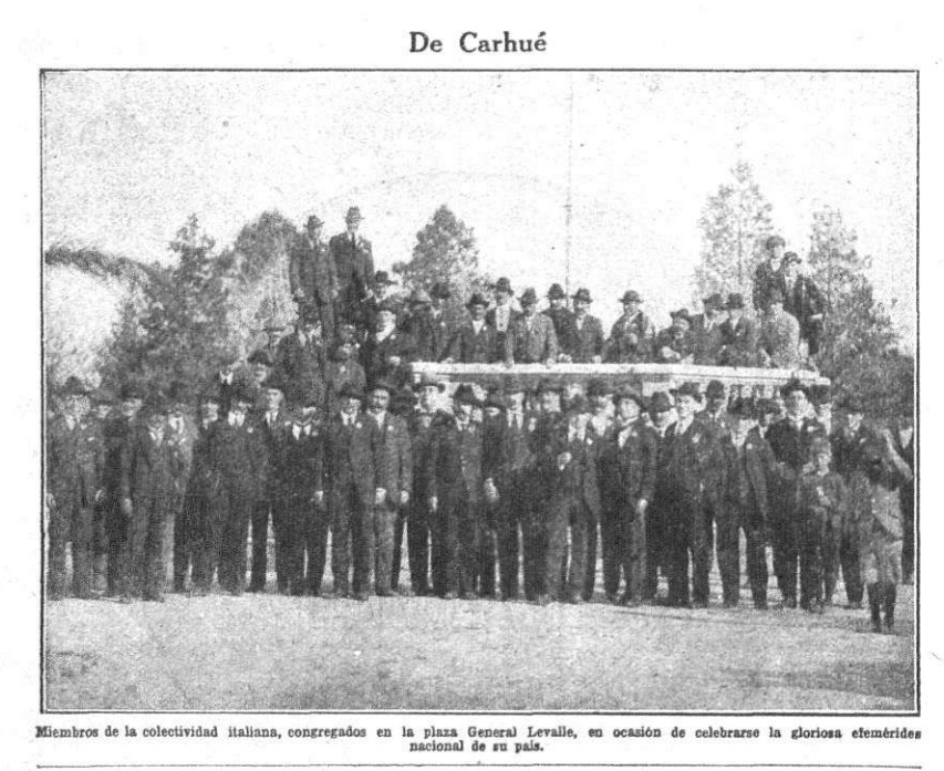Sociedad italiana carhue fiesta XX septiembre