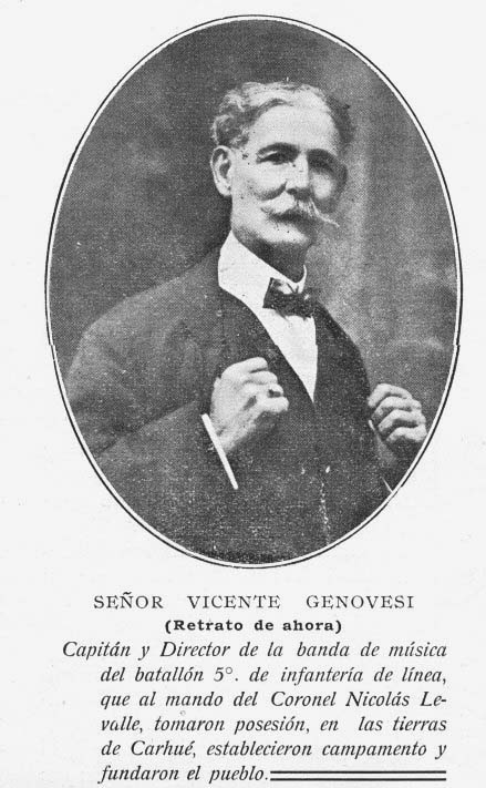 BANDA MUNICIPAL CARHUE VICENTE GENOVESI BANDA MILITAR
