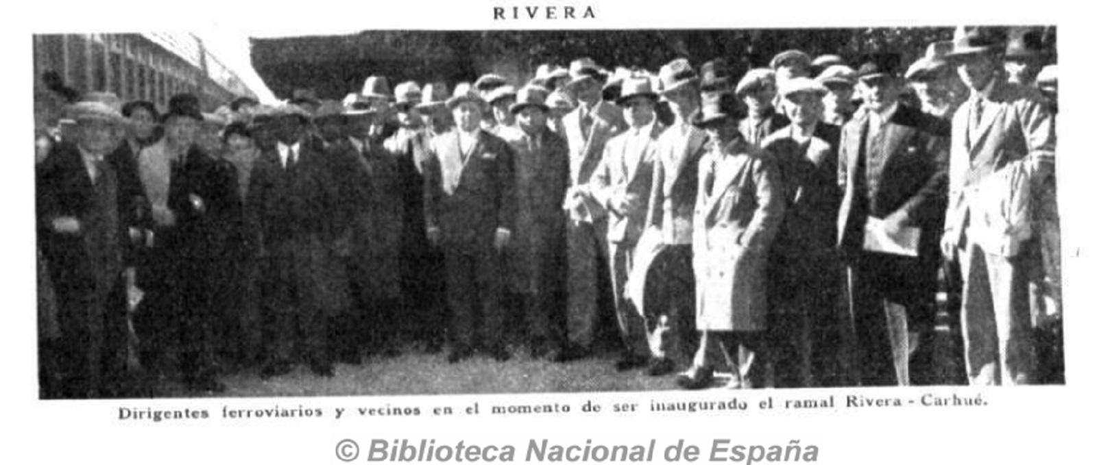 RAMAL CARHUE-RIVERA FERROCARRIL SUD 