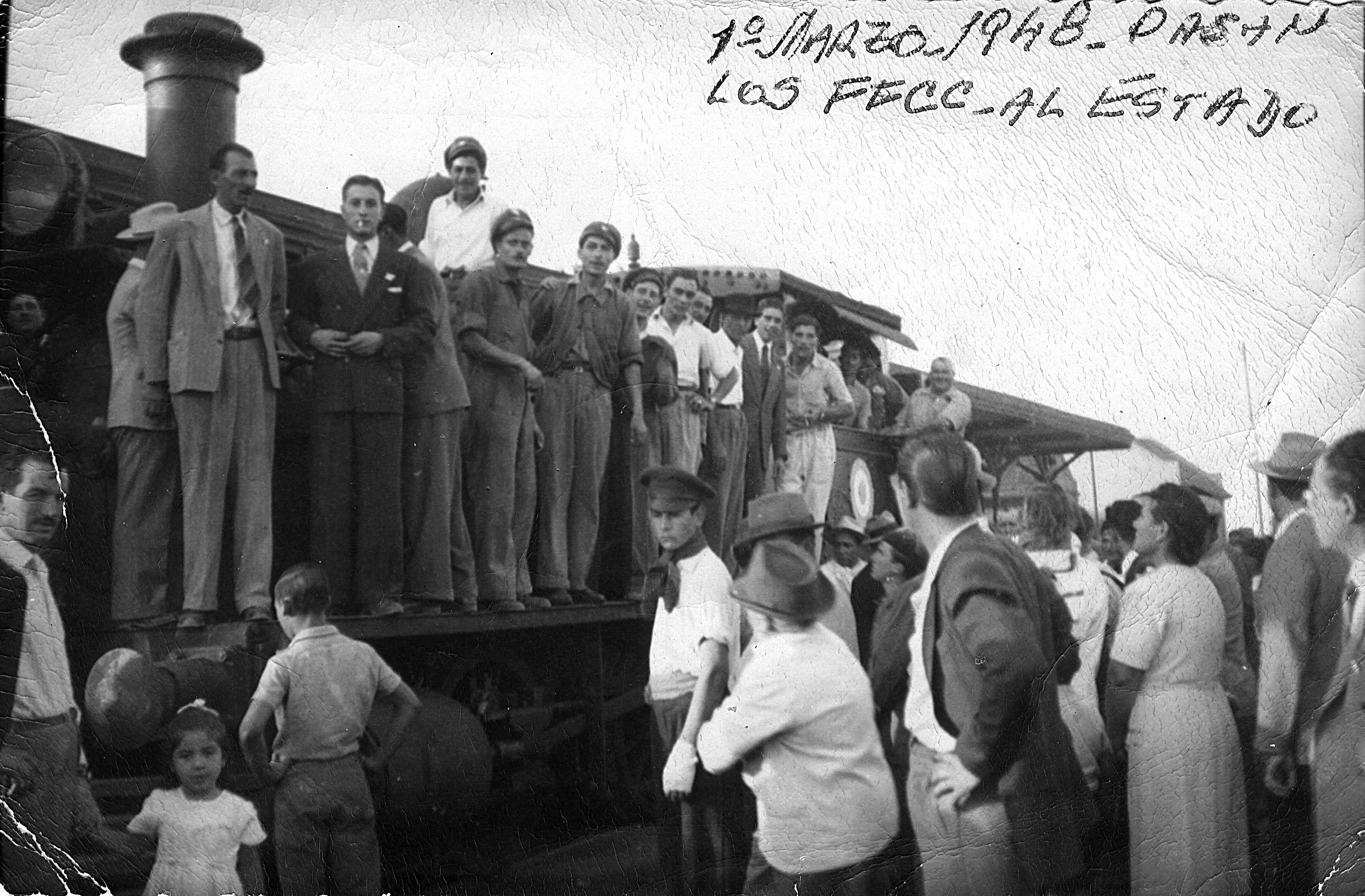 1948 Nacionalización del sistema ferroviario carhue