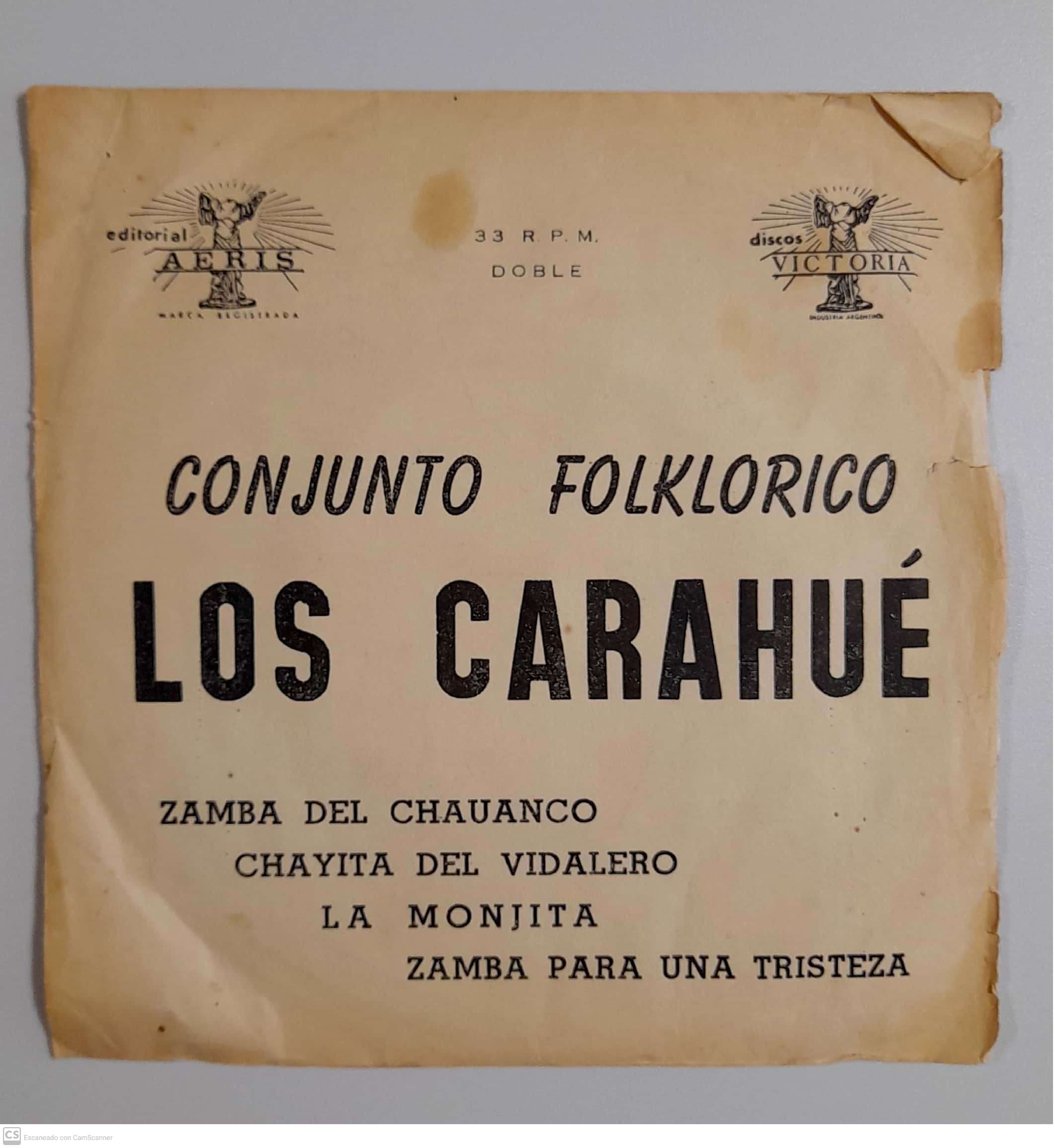 LOS CARAHUE GRUPO FOLKLORICO CARHUE