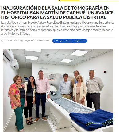 HOSPITAL SAN MARTIN CARHUE