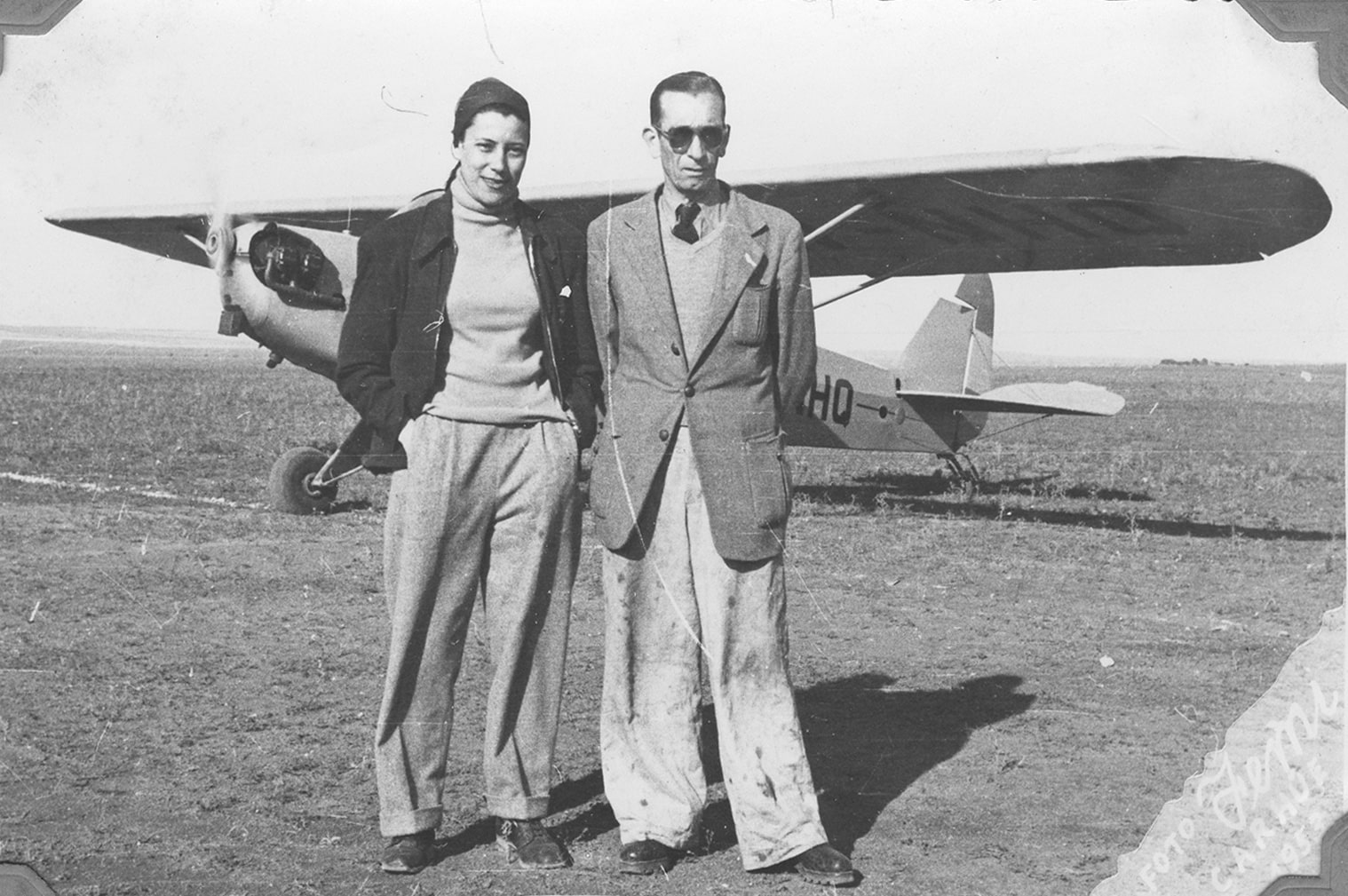 aero club Carhue Santiago Germano Amparo Charito Maneiro lacoume carhue record 1951 loop
