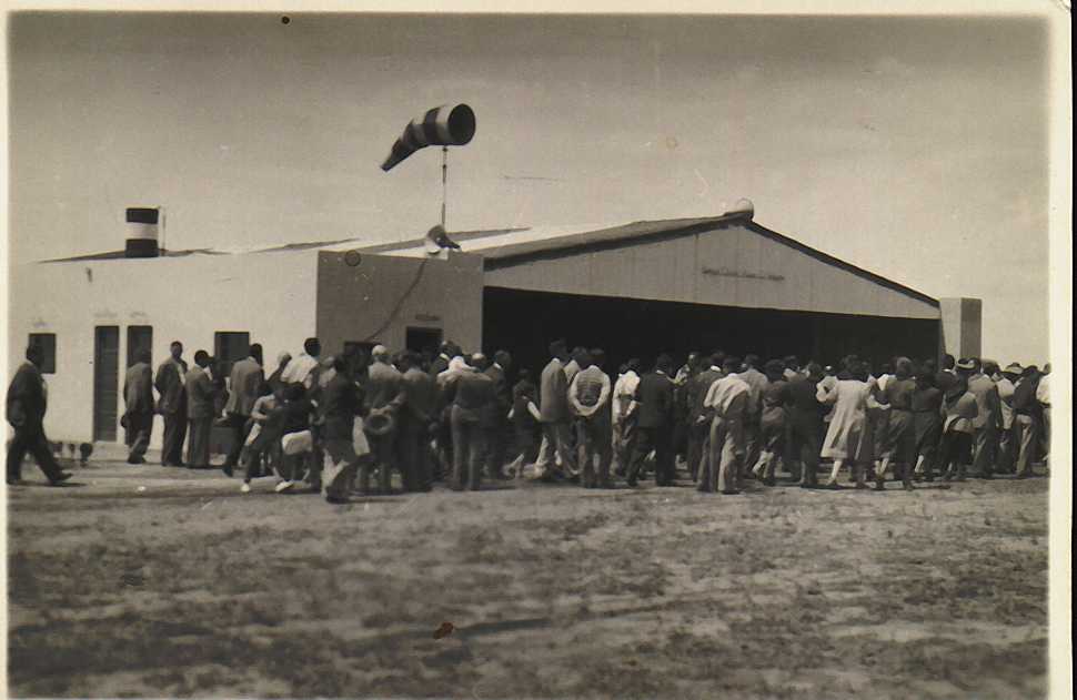 Inauguración del Hangar, 1951. 