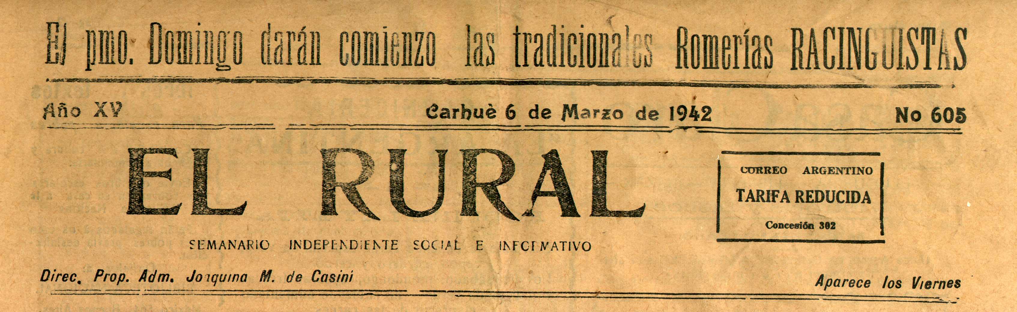 el rural carhue