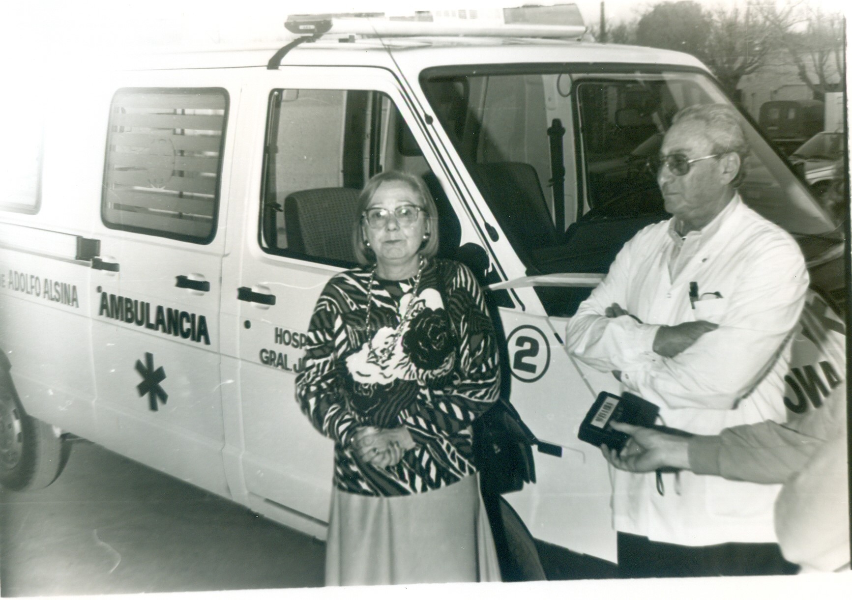 olga urrutia intendenta carhue Dr. vasser Roberto