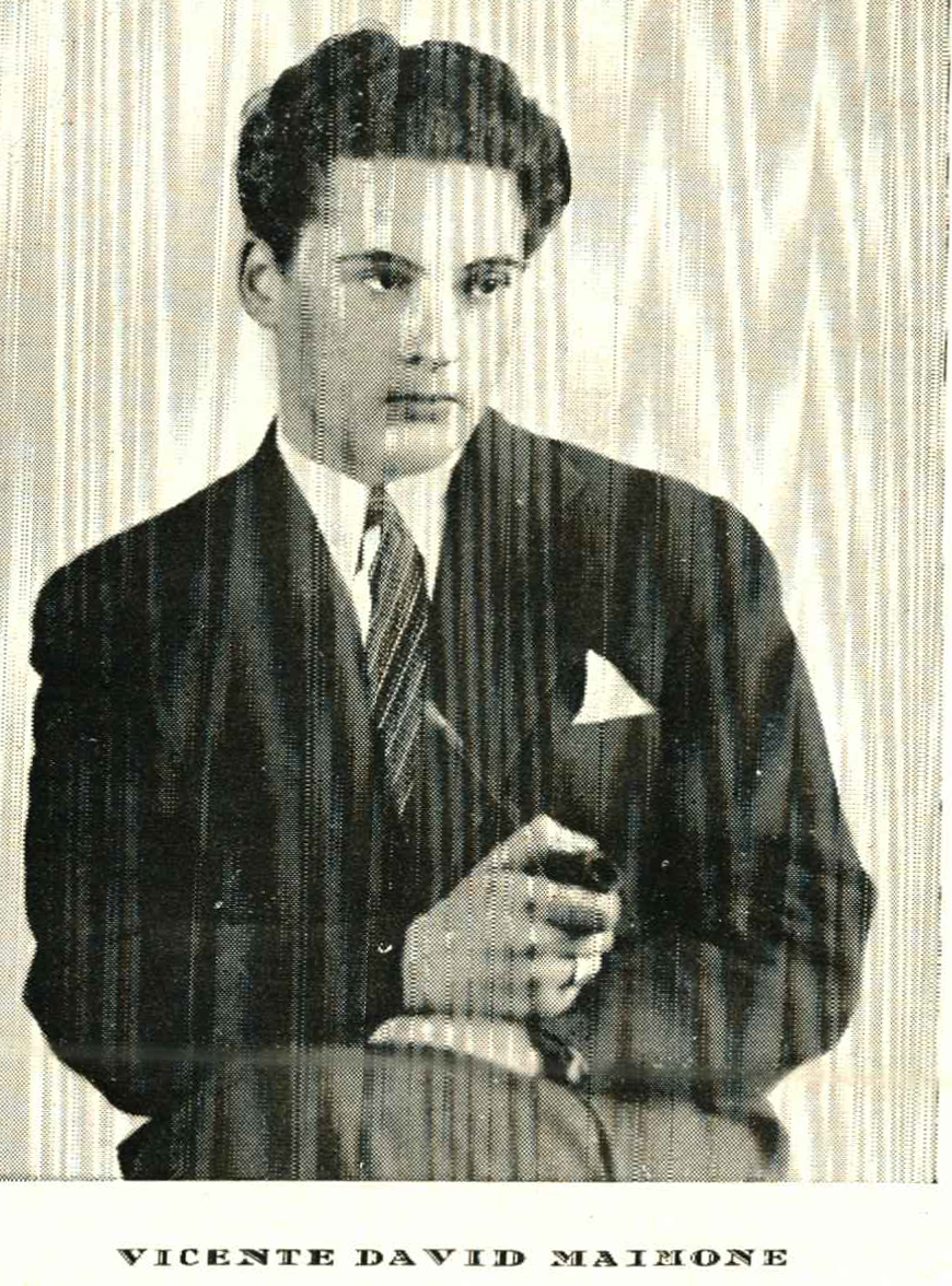 VICENTE DAVID MAIMONE POETA CARHUE